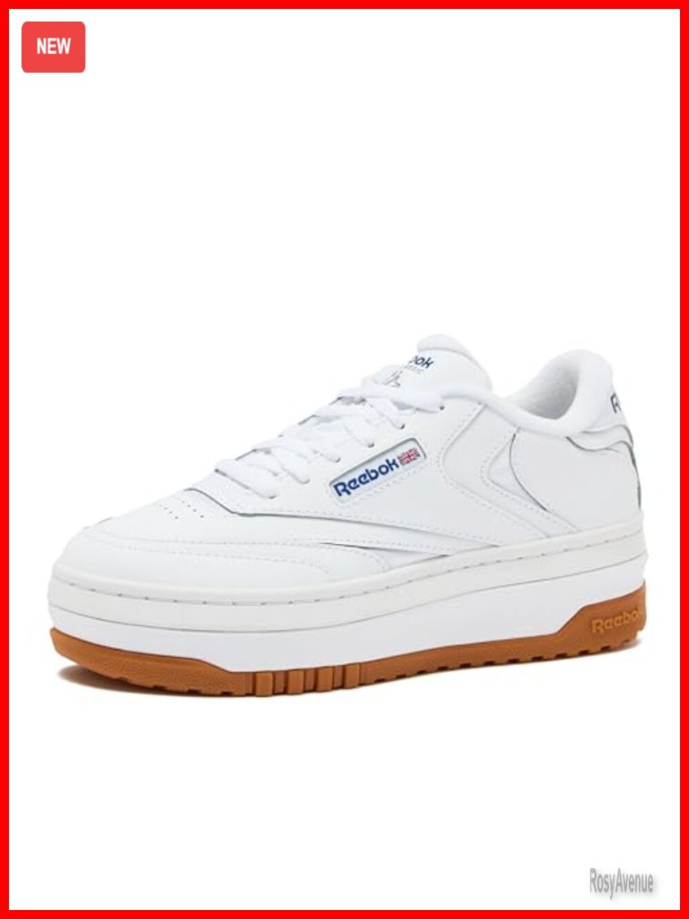 Platform Sneakers Women Leather Comfort Casual Tennis Shoes Lace-Up
